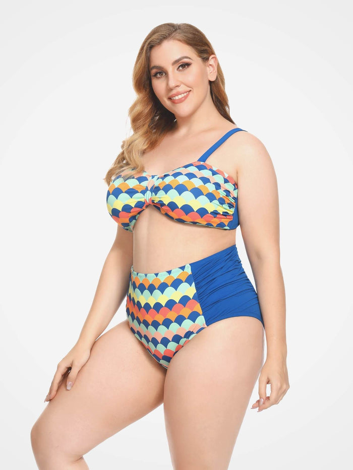 Plus Size Two Piece Swimsuits - AS ROSE RICH