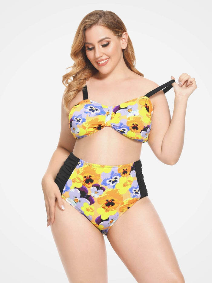 Plus Size Two Piece Swimsuits - AS ROSE RICH