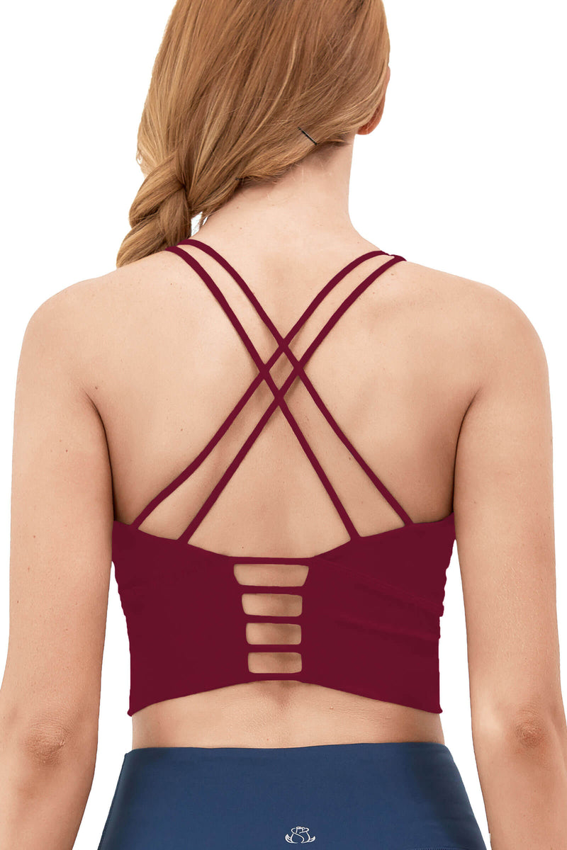 Strappy Workout Crop - AS ROSE RICH