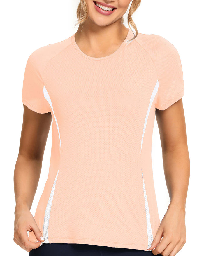 Workout Shirts For Women Womens T Shirts Womens Athletic Tops - AS ROSE RICH