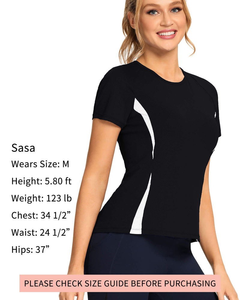 Workout Shirts For Women Womens T Shirts Womens Athletic Tops - AS ROSE RICH