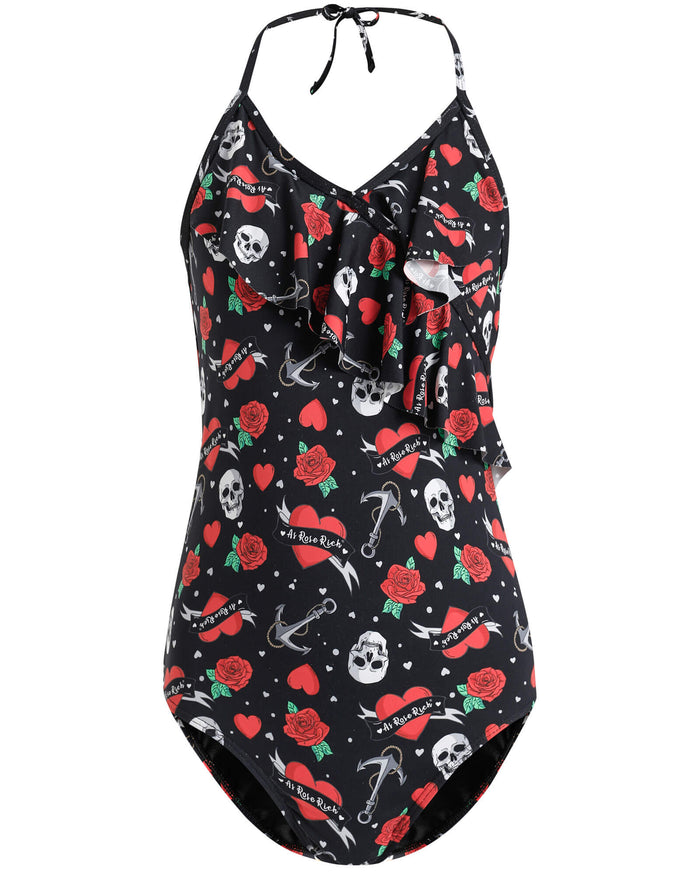 Little Sister One Piece Swimsuit For Girls - AS ROSE RICH