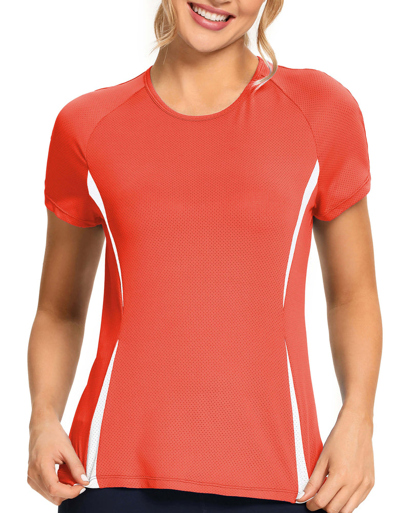 Workout Shirts For Women Womens T Shirts Womens Athletic Tops - AS ROSE RICH