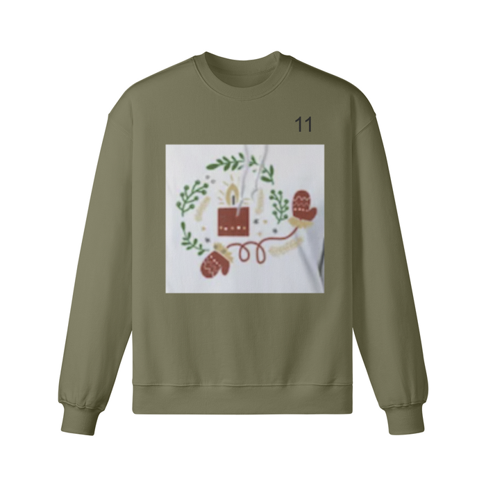370GSM Unisex Heavyweight Oversized Sweatshirt - AS ROSE RICH
